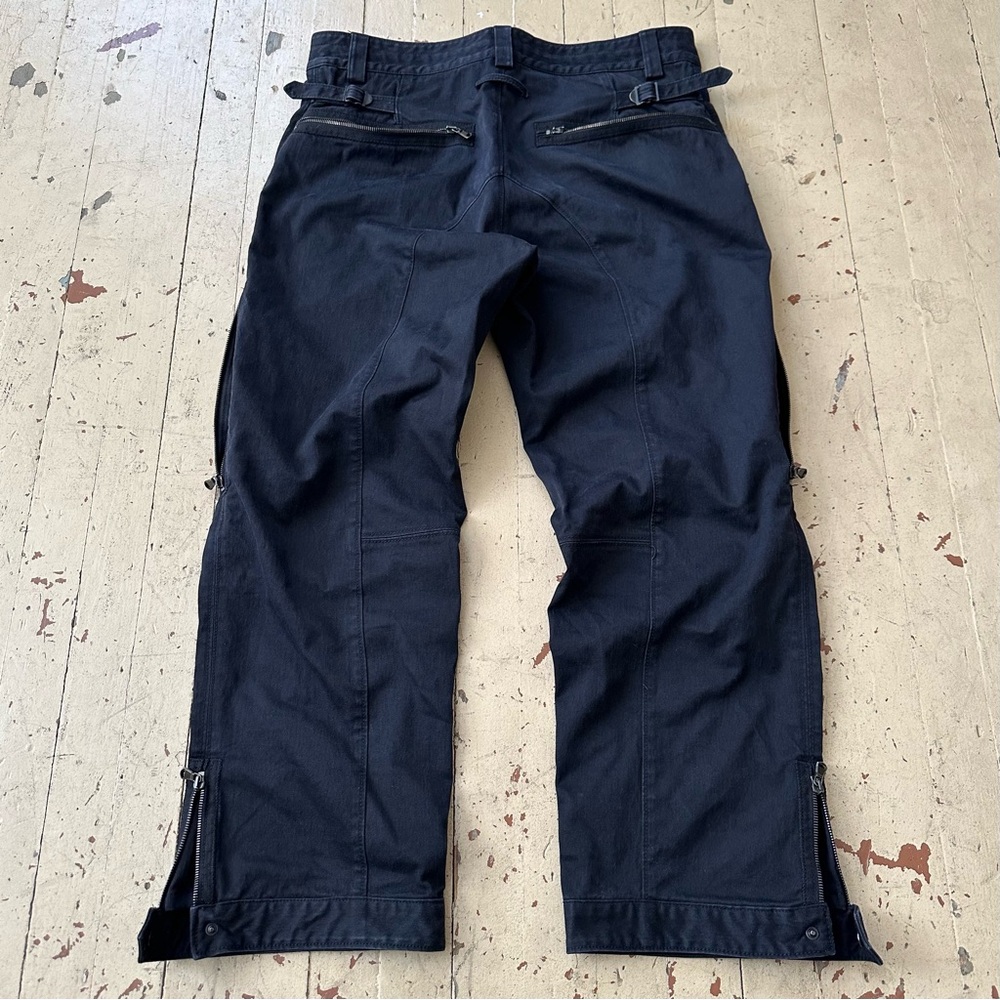 2000s Gaultier 2 Multi-Pocket Zipper Bondage Pants
